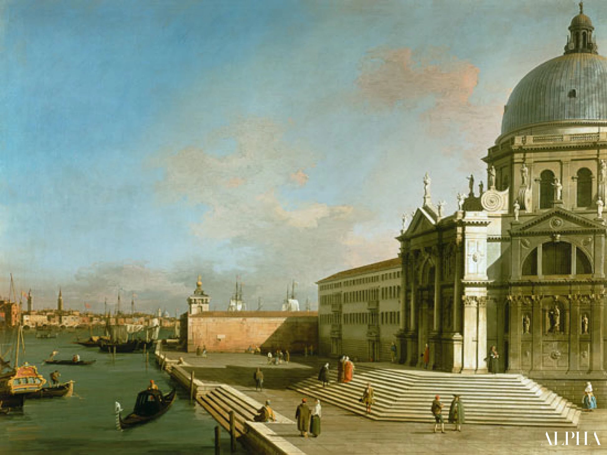 Il Grande Canale - Canale Giovanni Antonio - Riproduzioni di quadri e dipinti di alta gamma