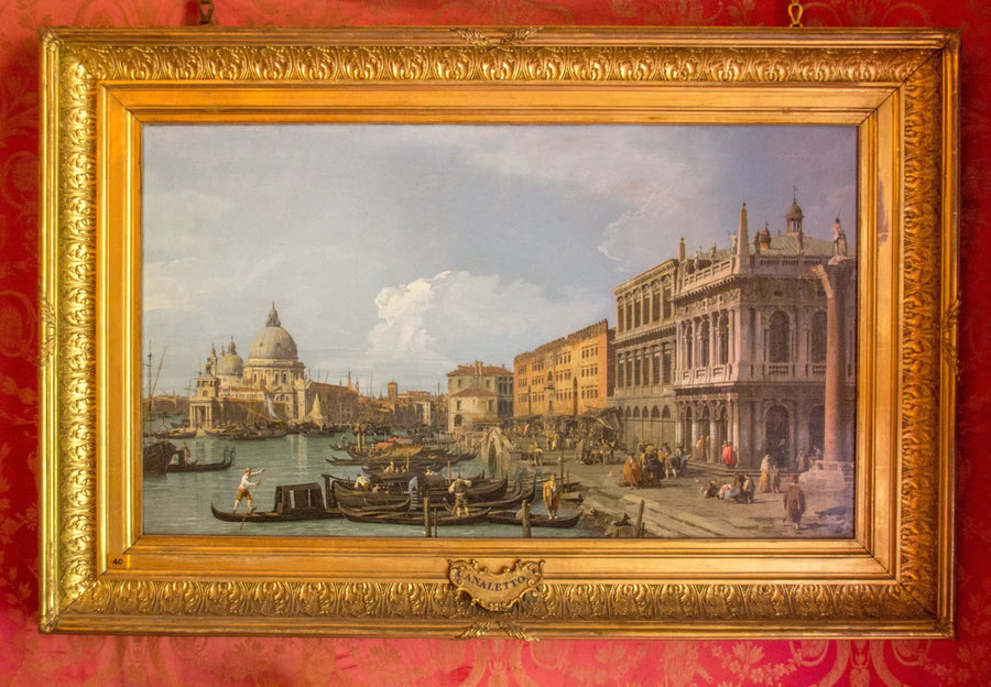 Il Grande Canale, la Piazzetta e la Dogana da Mar, Venezia - Canaletto