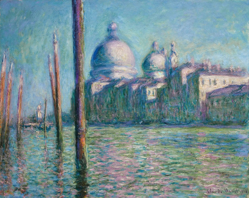 Il Canal Grande, Venezia - Claude Monet