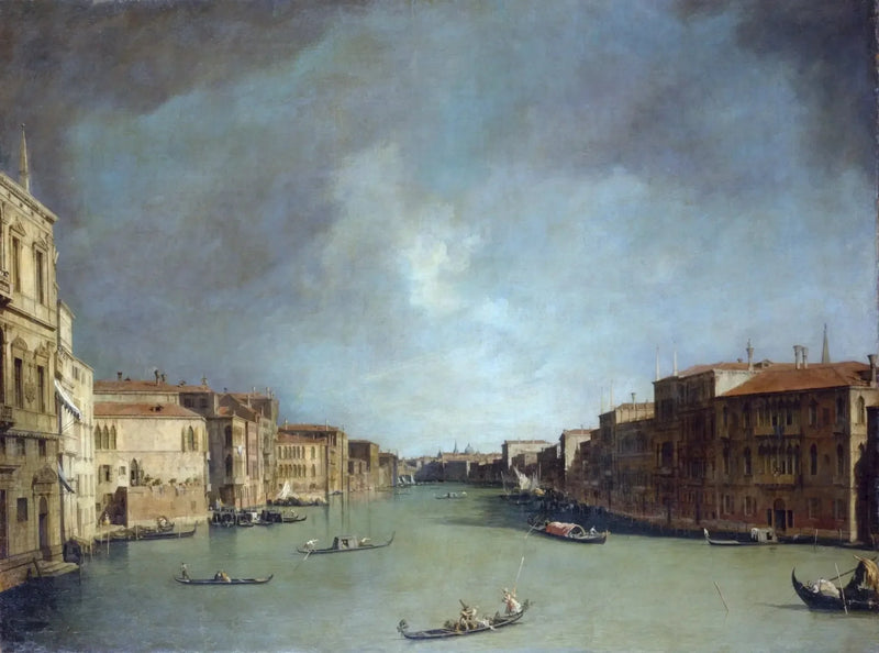 Il Grande Canale, verso il Palazzo Balbi - Canaletto
