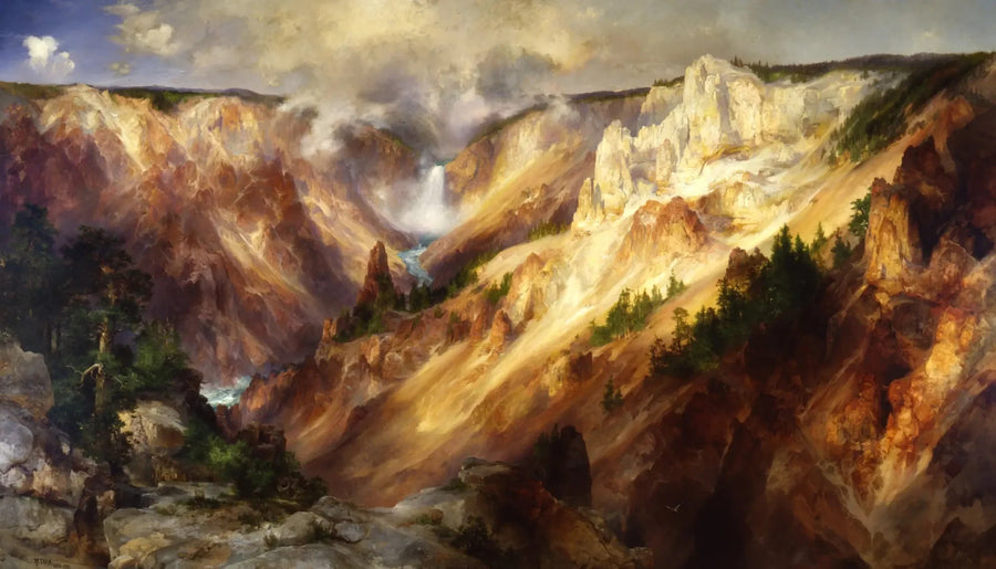Il Grand Canyon di Yellowstone - Thomas Moran