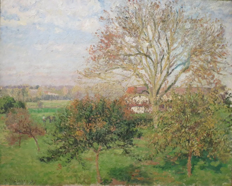 Il Grande Noce, mattina d'autunno, Éragny (Mattina d'autunno a Eragny) - Camille Pissarro
