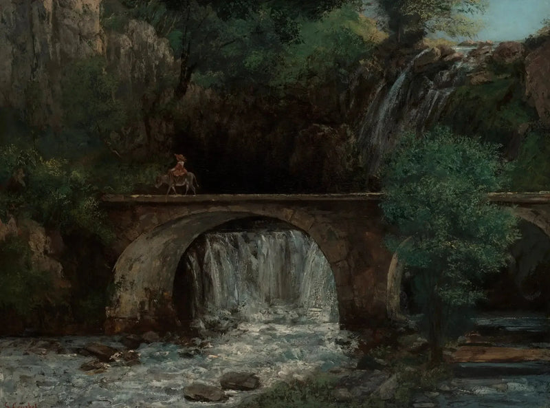 Il Grande Ponte - Gustave Courbet