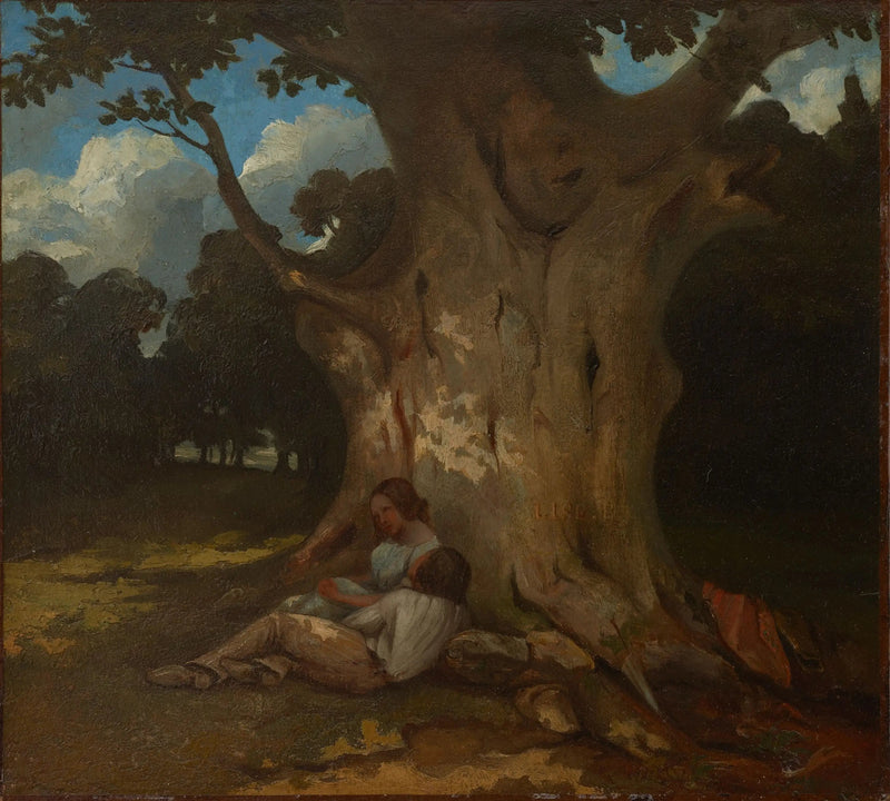 Il Grande Quercia - Gustave Courbet