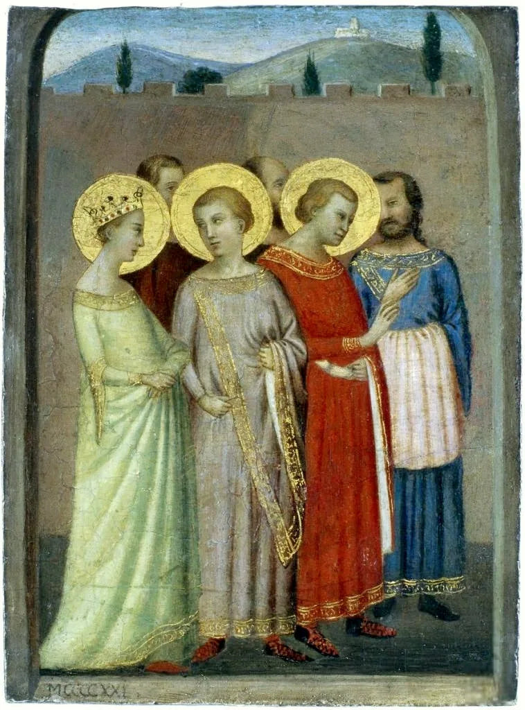 Il Gruppo di santi. - Bernardo Daddi