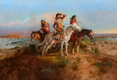 Il gruppo di scout - Charles Marion Russell