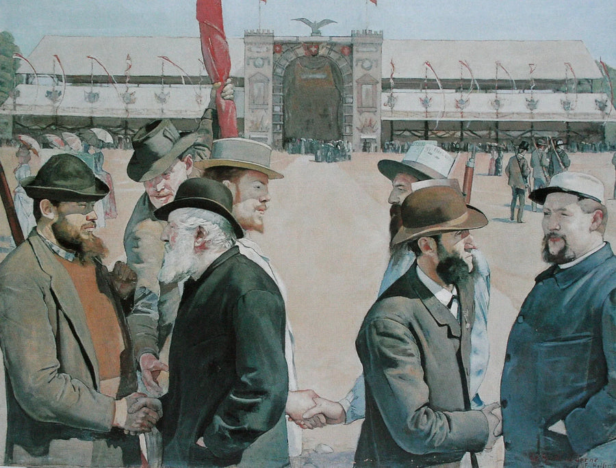 Le Grütli moderno - Ferdinand Hodler