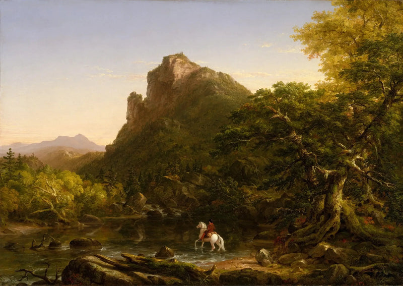 Il guado della montagna - Thomas Cole