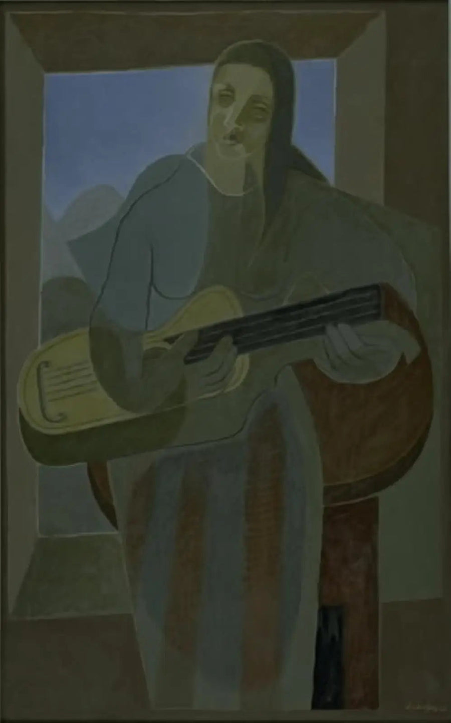 Il chitarrista - Juan Gris