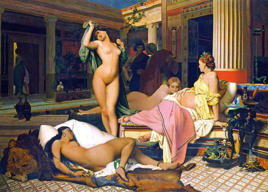 Il Gineceo - Jean-Léon Gérôme