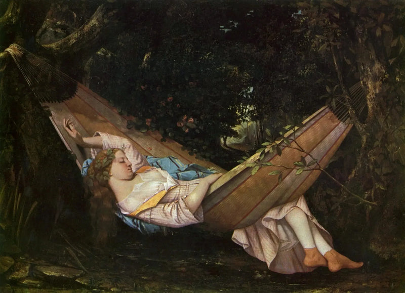 Il'amaca - Gustave Courbet
