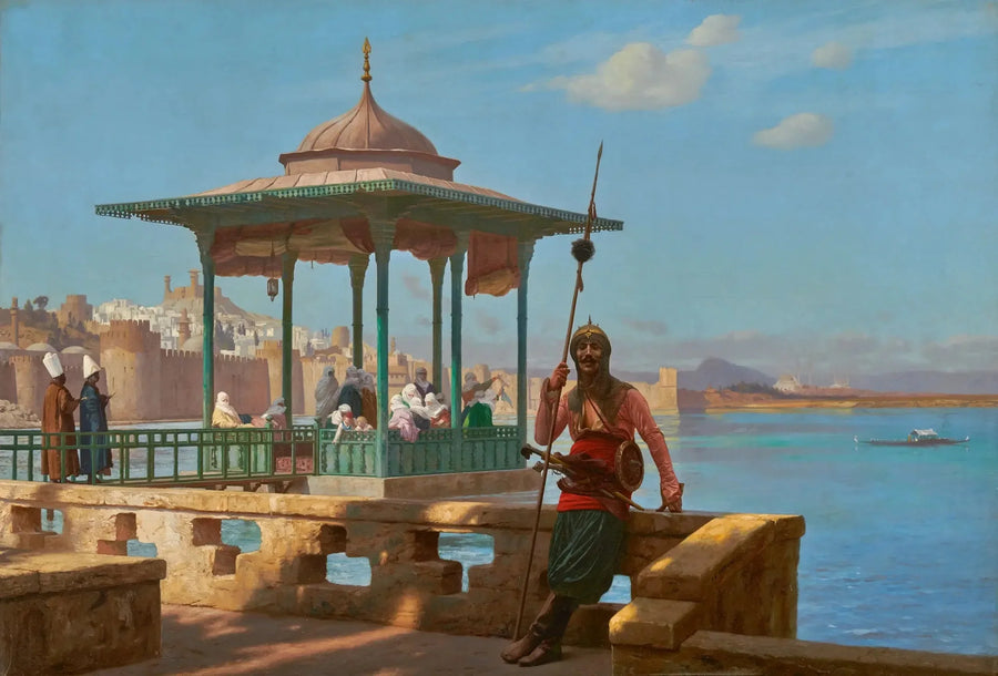 Il Harem nel chiosco - Jean-Léon Gérôme