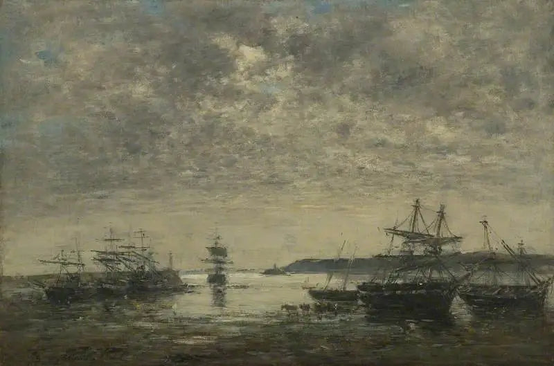 Le Havre, il porto anteriore - Eugène Boudin