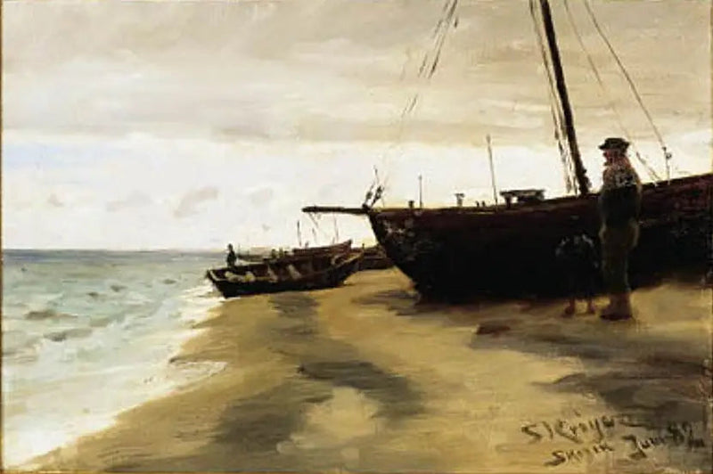 Il faggio del sud di Skagen. Giugno. - Peder Severin Krøyer