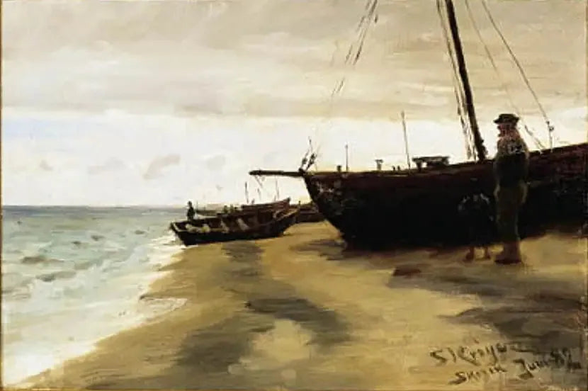 Il faggio del sud di Skagen. Giugno. - Peder Severin Krøyer