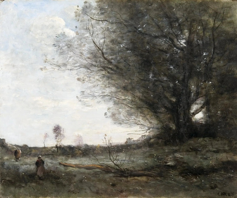 Il faggio - Jean-Baptiste Camille Corot