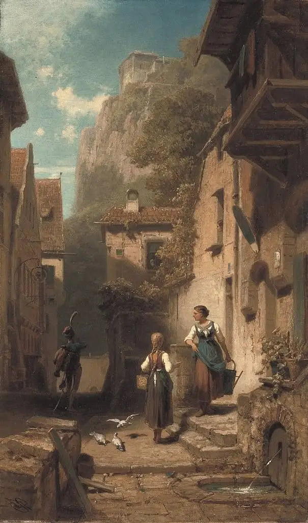 Il Hussardo - Carl Spitzweg