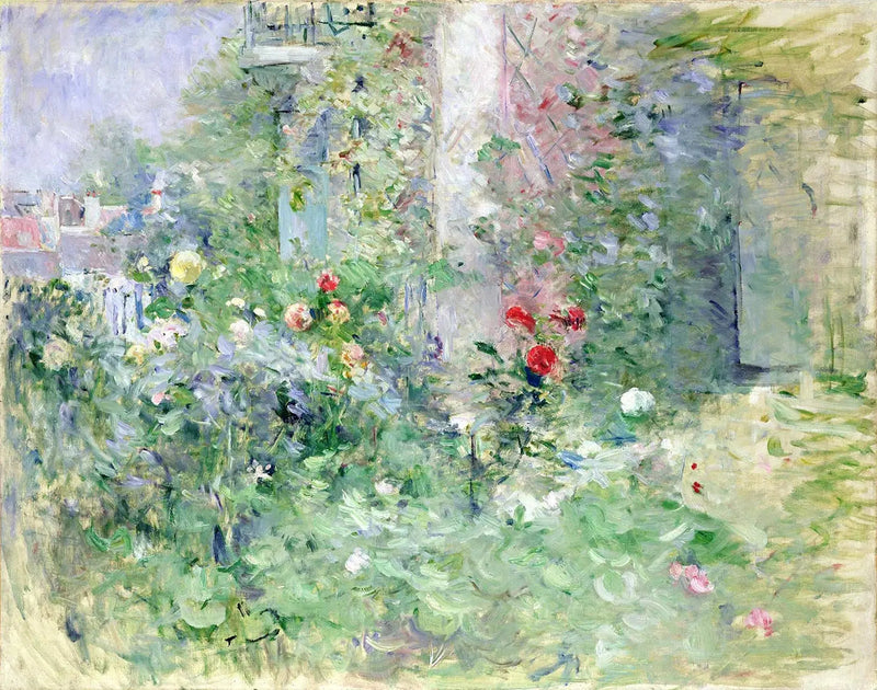 Il giardino a Bougival - Berthe Morisot