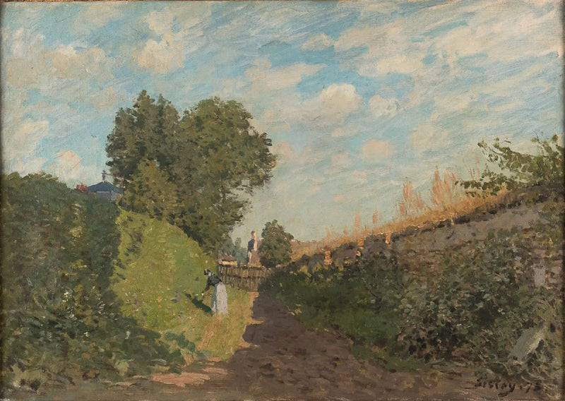 Il giardino - Alfred Sisley