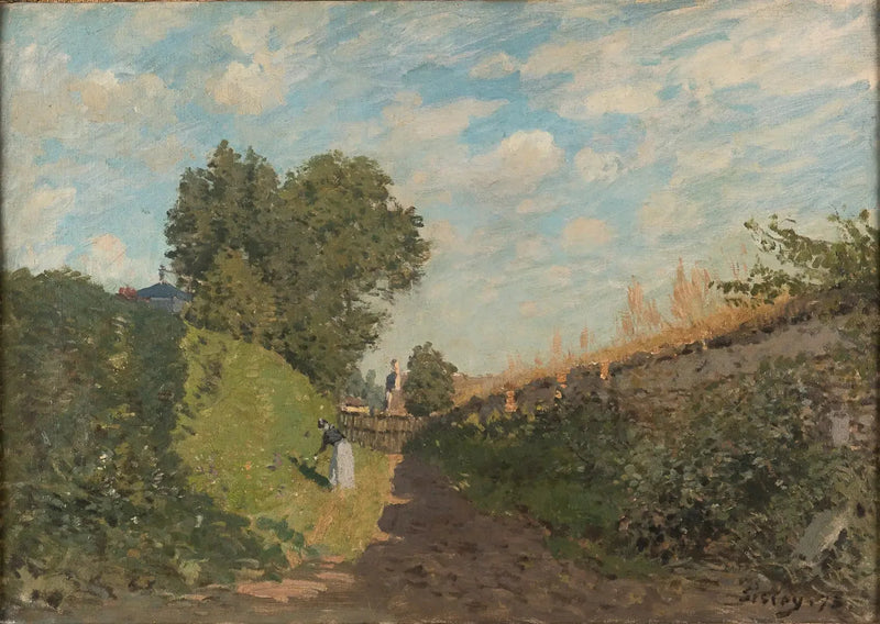 Il giardino - Alfred Sisley