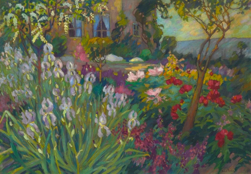 Il giardino alle iris - Robert Antoine Pinchon