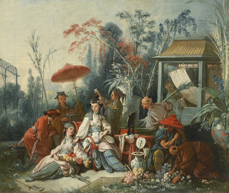 Il Giardino cinese - François Boucher