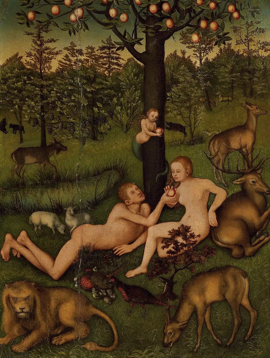 Il giardino dell'Eden - Lucas Cranach il Vecchio