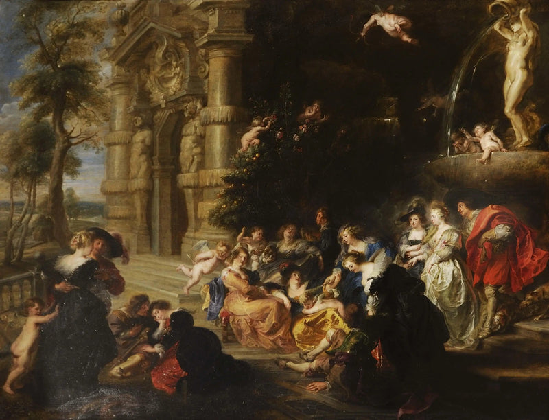 Il giardino dell'amore - Peter Paul Rubens