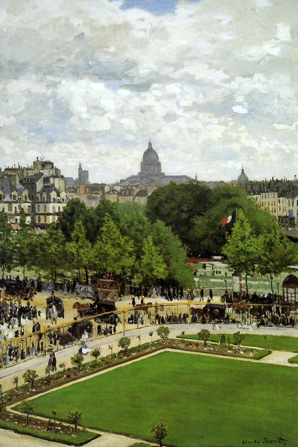 Le Jardin de l'Infante - Claude Monet image 1 copie peinte à la main à l’huile