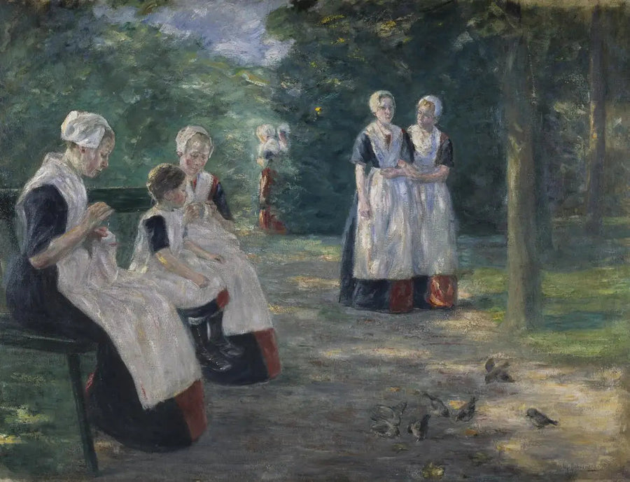 Il Giardino dell'orfanotrofio comunale della città di Amsterdam - Max Liebermann