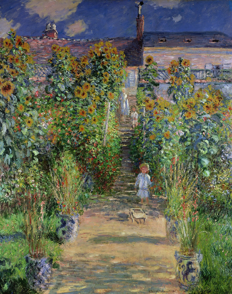 Il Giardino di Monet a Vétheuil - Claude Monet