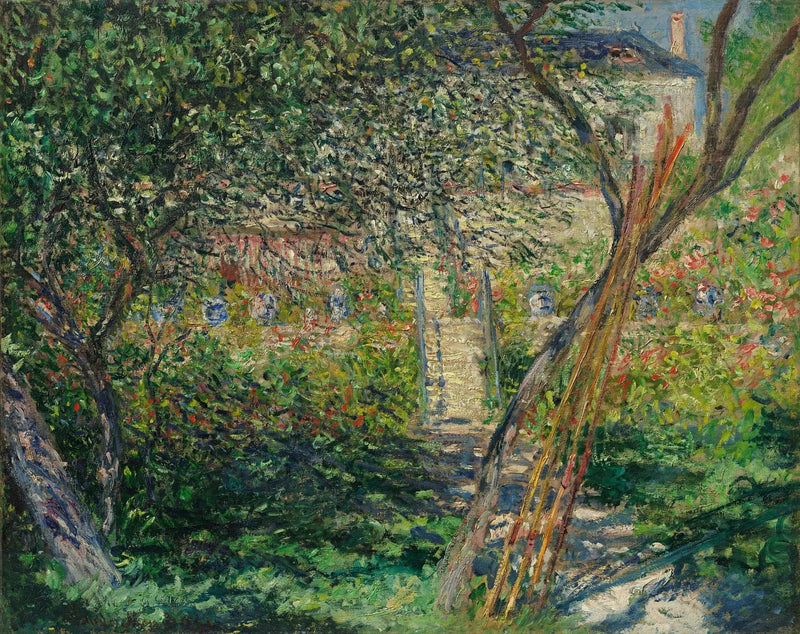 Il giardino di Vétheuil - Claude Monet