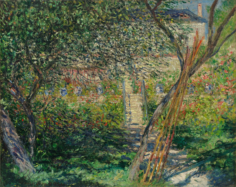 Il giardino di Vétheuil - Claude Monet