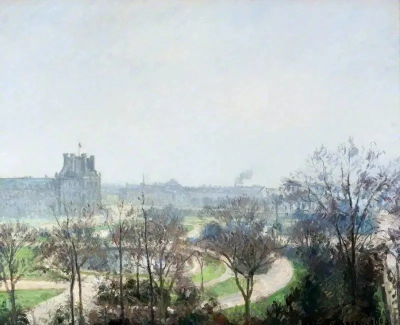 Il giardino delle Tuileries, Parigi - Camille Pissarro