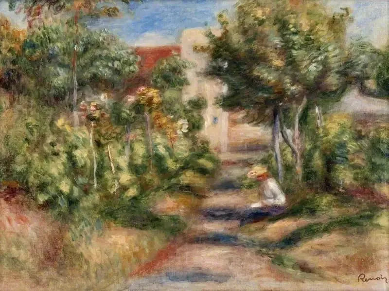 Il giardino del pittore - Pierre-Auguste Renoir