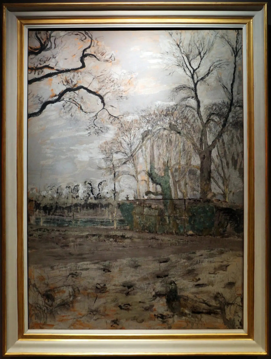 Il giardino invernale con pavone - Édouard Vuillard