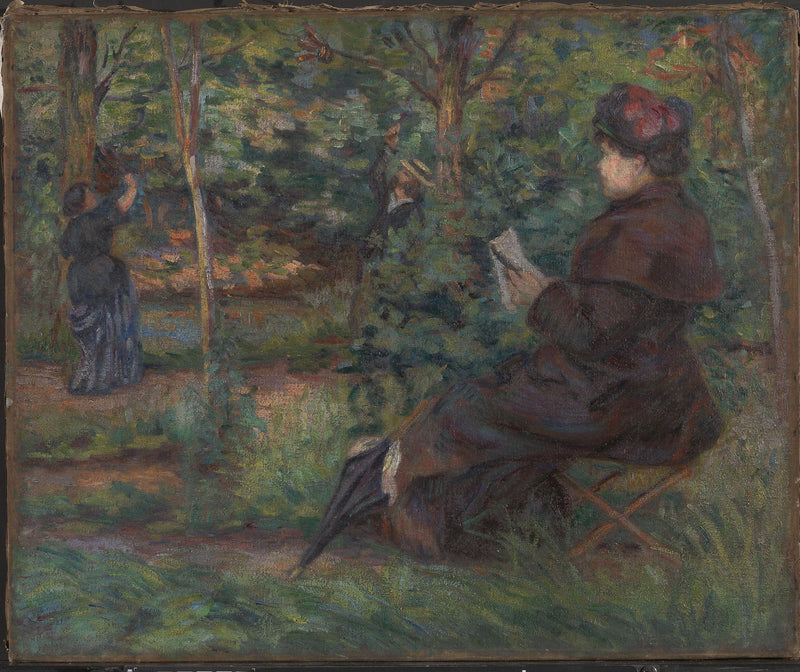 Il gioco di racchette - Armand Guillaumin