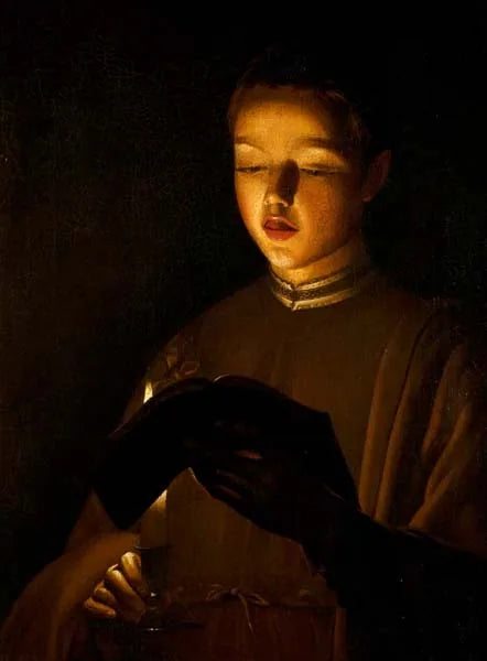 Il giovane cantante - Georges de La Tour