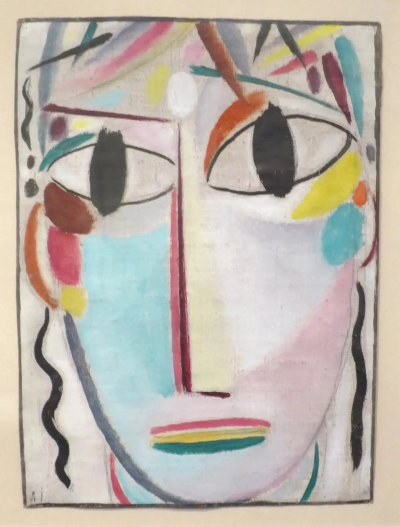 Il giovane Cristo - Alexej von Jawlensky