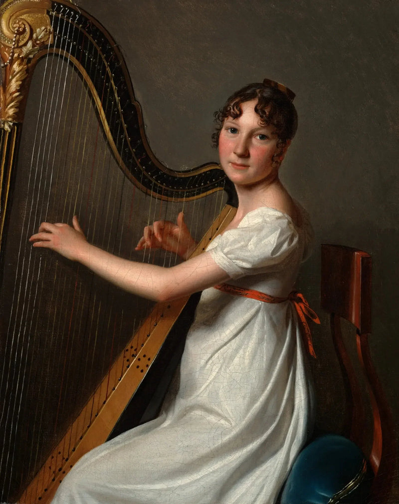Il giovane harpista - Louis-Léopold Boilly