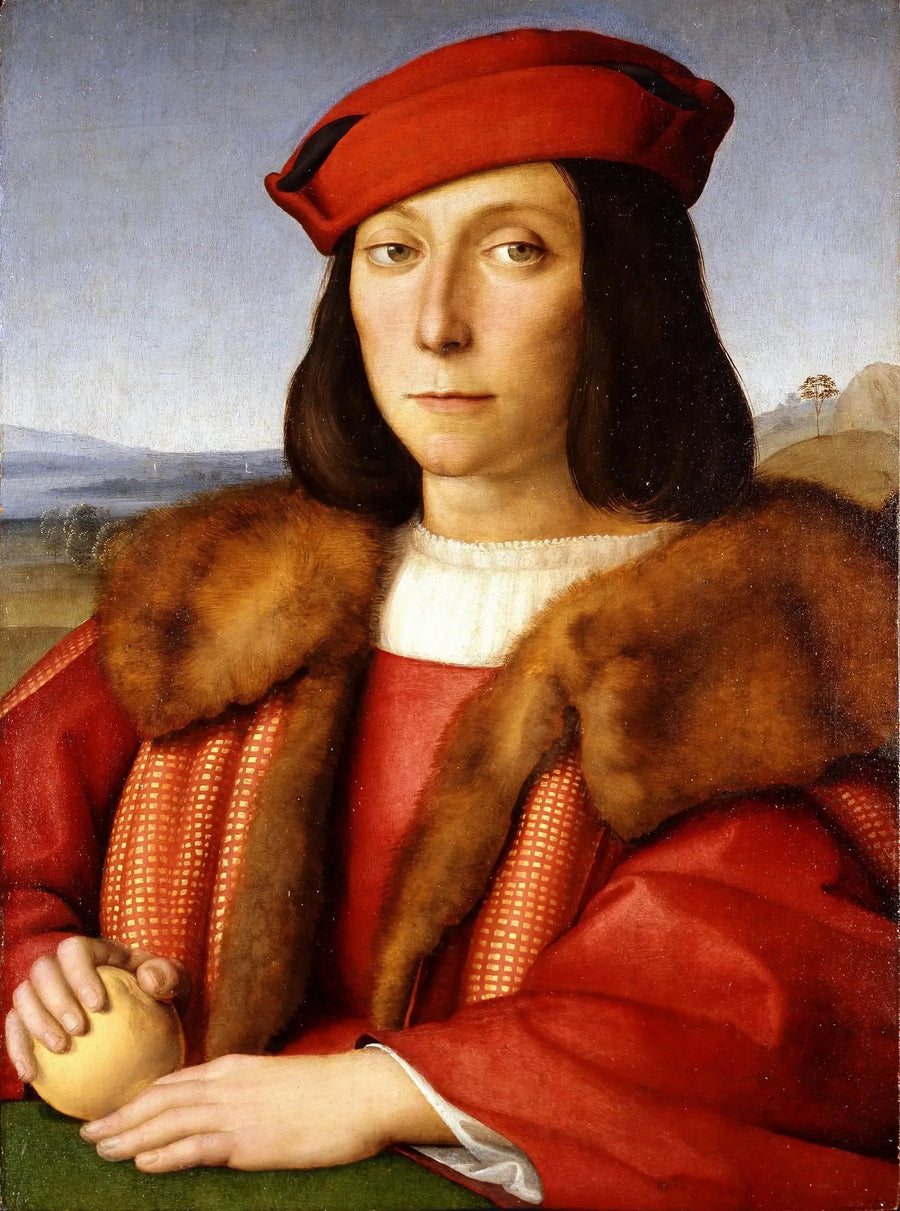 Il Giovane Uomo con la Mela - Raffaello Sanzio