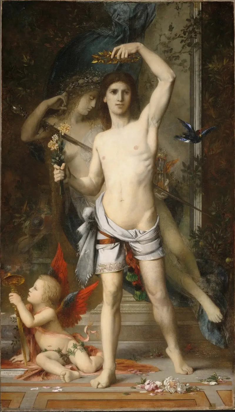 Il giovane uomo e la morte - Gustave Moreau