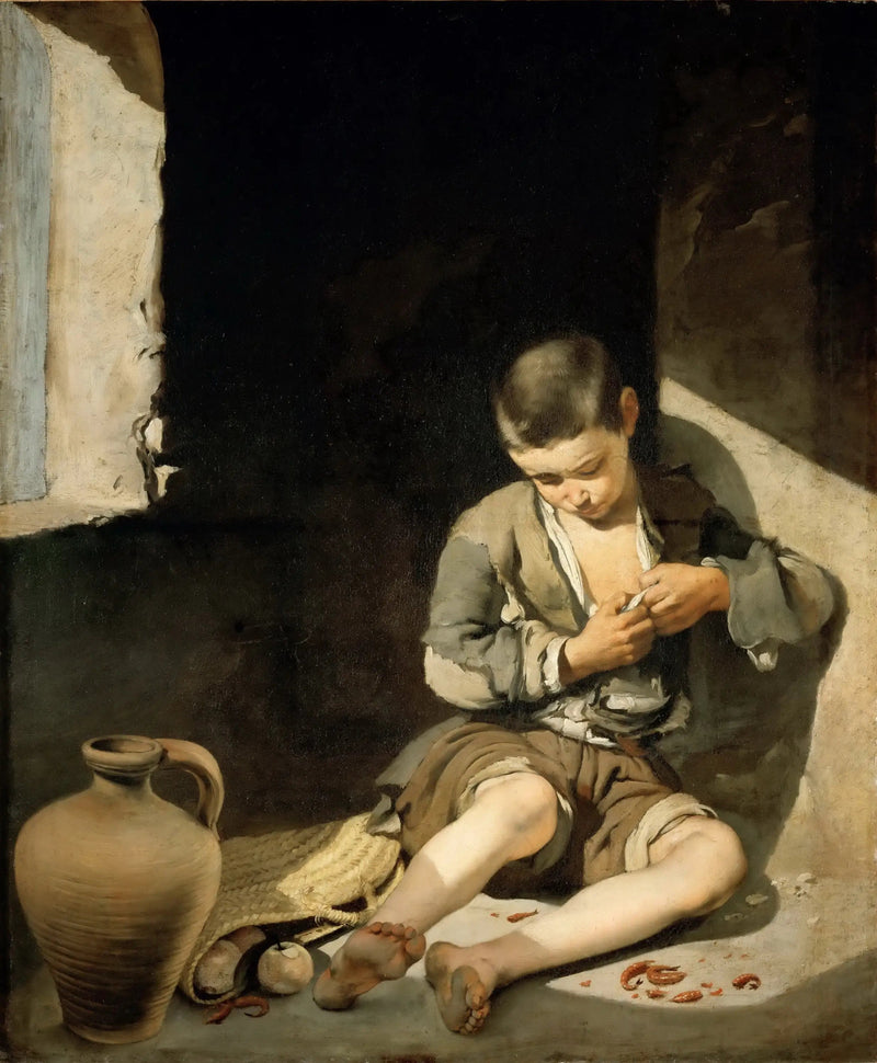 Il giovane mendicante - Bartolomé Esteban Murillo
