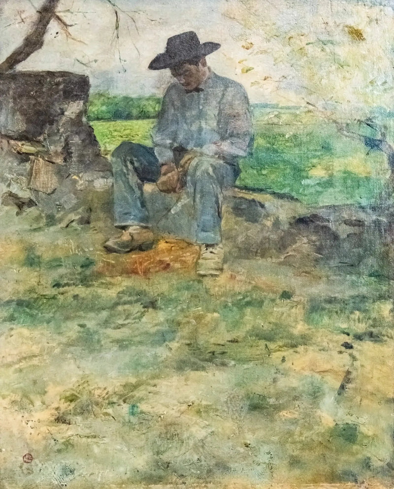 Il Giovane Routy a Céleyran - Henri de Toulouse-Lautrec
