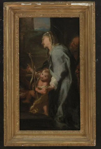 Il giovane san Giovanni Battista con Elisabetta e Zaccaria - Federico Barroci