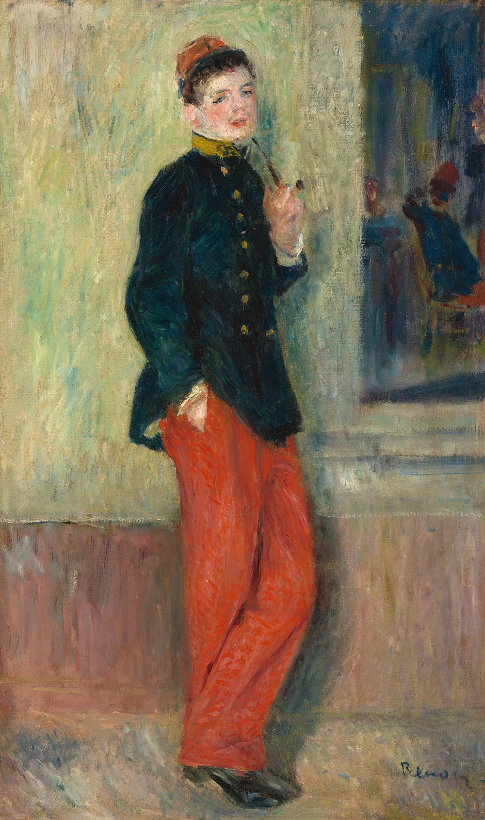 Le jeune soldat - Pierre-Auguste Renoir image 1 copie peinte à la main à l’huile
