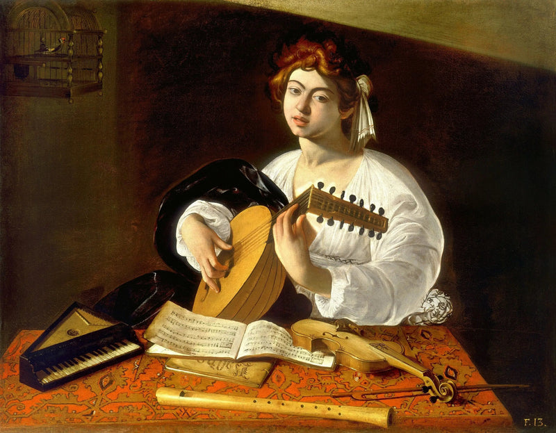 Il suonatore di liuto - Caravaggio