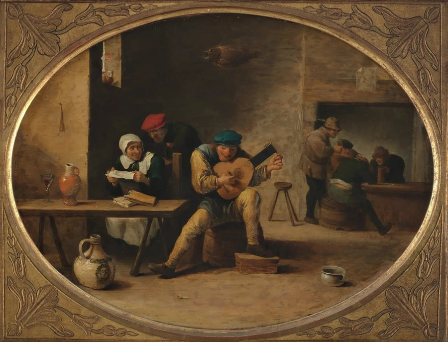 Il suonatore di liuto - David Teniers il Giovane
