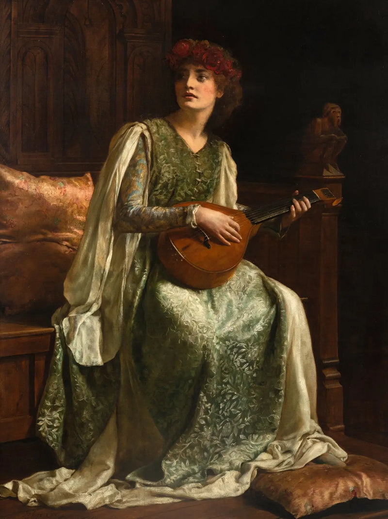 Il suonatore di liuto - John Collier