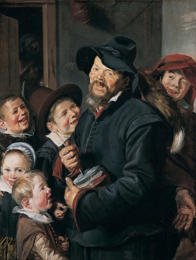 Il giocatore di Rommelpot - Frans Hals